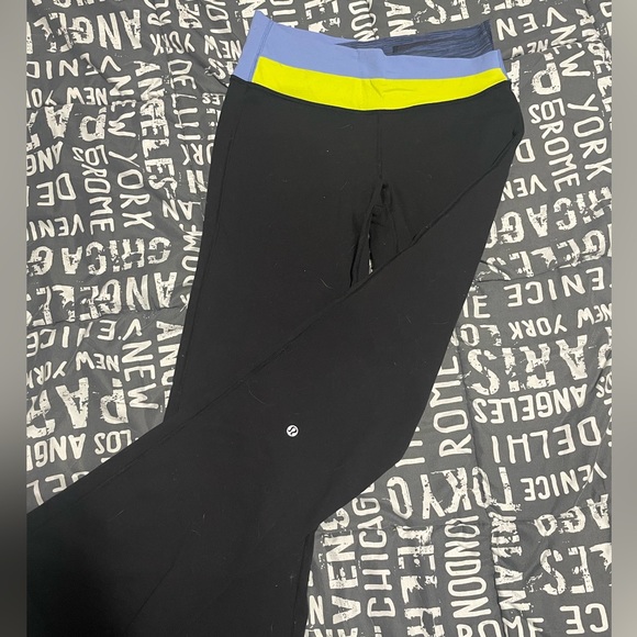 Lululemon Flare Yoga Pants - Picture 1 of 4